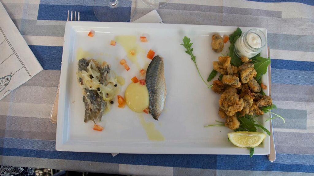 Malvasia del Collio Fiegl abbinata a piatti di pesce